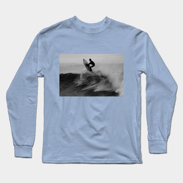 Summer Surf Long Sleeve T-Shirt by zmudart